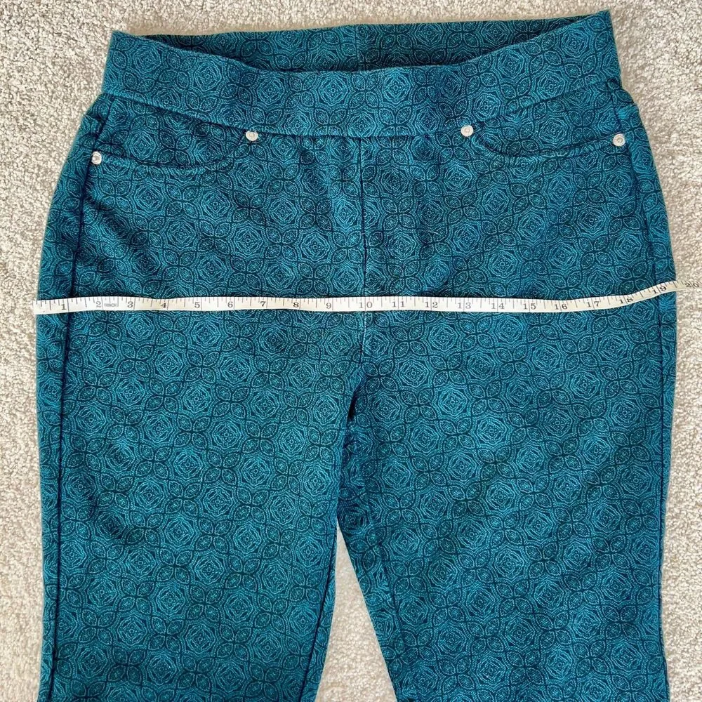 Michael Kors Printed Mid-Rise Leggings/Pants Size M